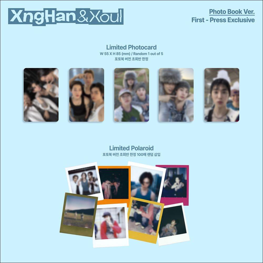 (Photobook Ver.) XngHan&Xoul [Waste No Time] 1st Single Album