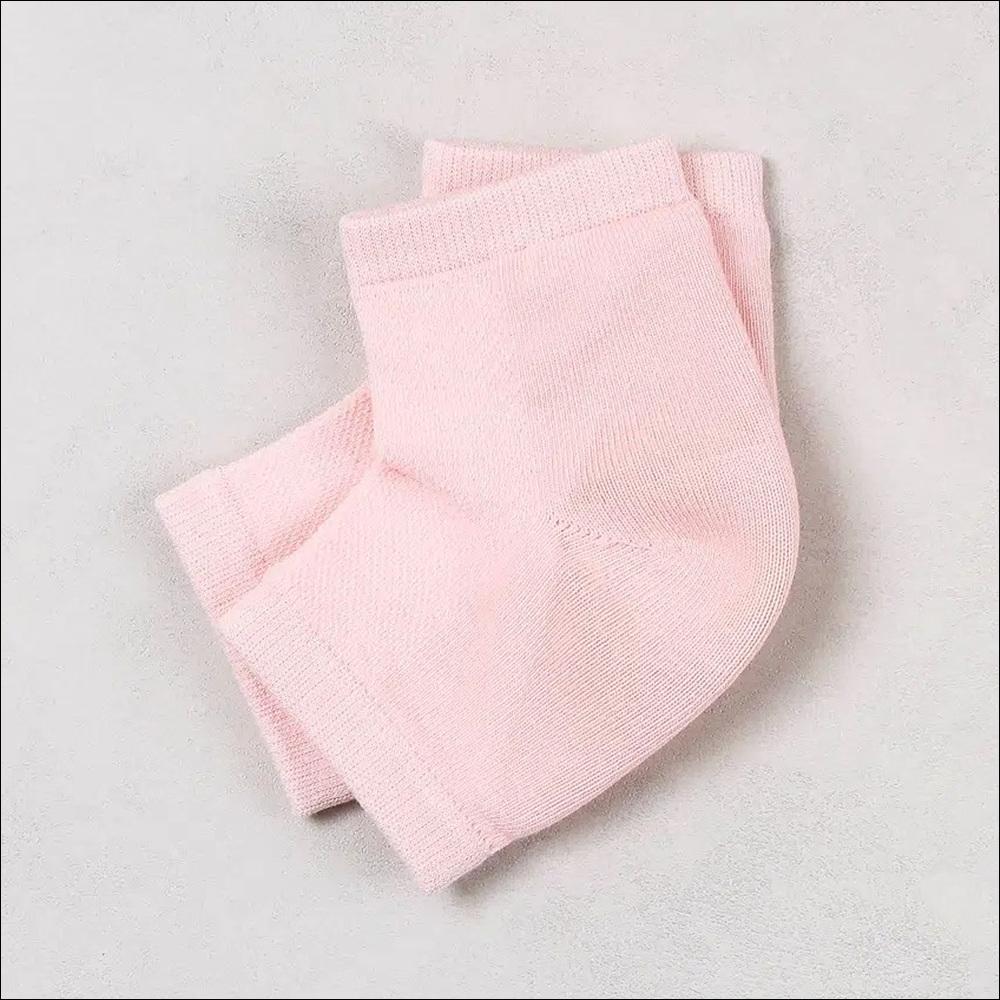 Silicone Gel Moisturizing Heel Socks (1 Pair / 2 Socks)