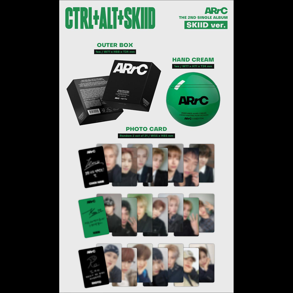 ARrC [CTRL+ALT+SKIID] Beauty Album (SKIID Ver.) + Free Gift