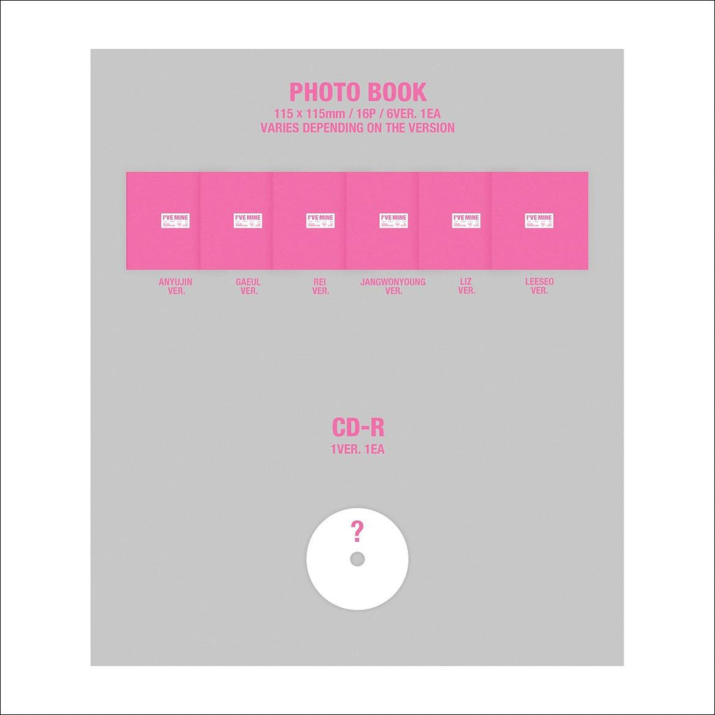 IVE - [I'VE MINE] Digipack Ver. Album