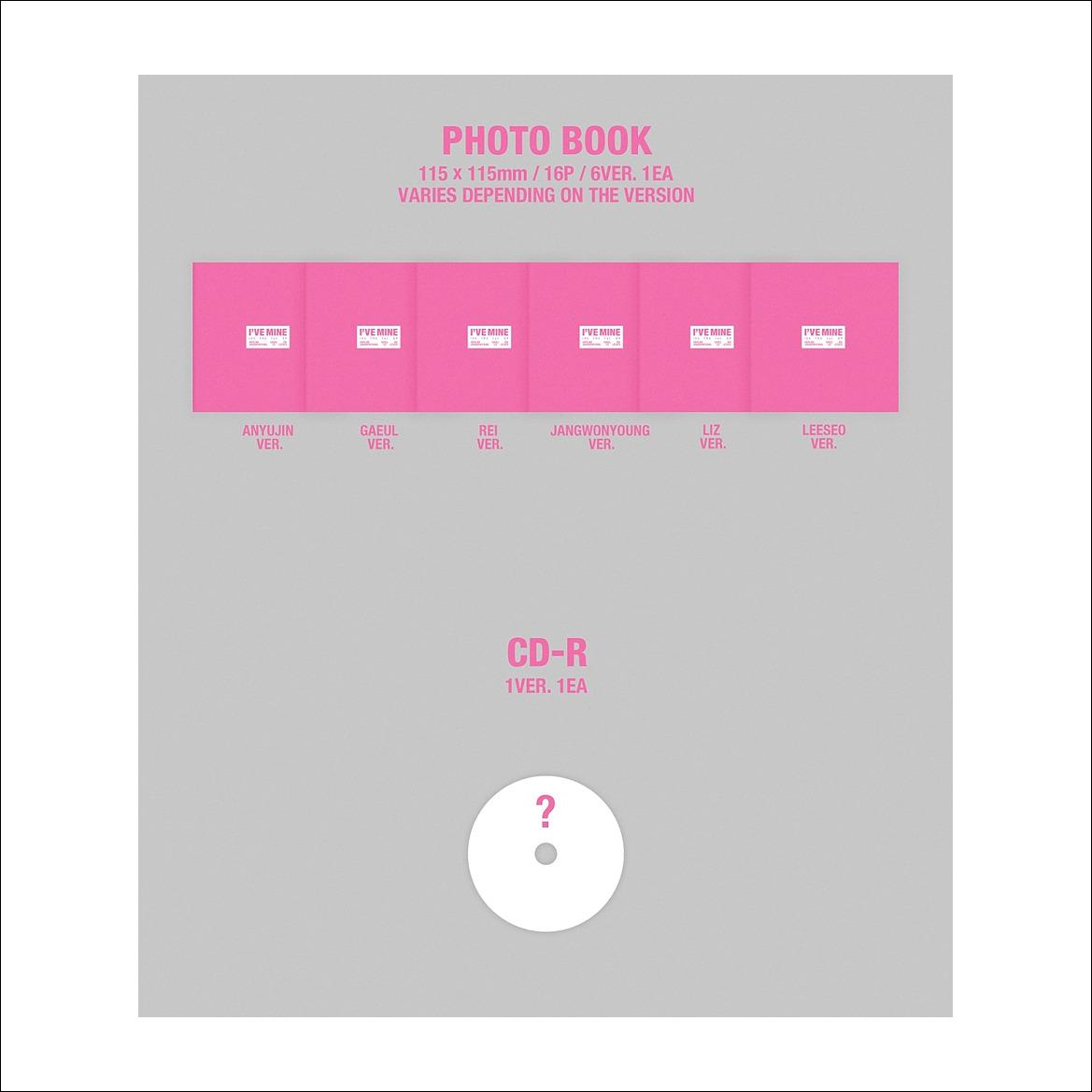 IVE - [I'VE MINE] Digipack Ver. Album