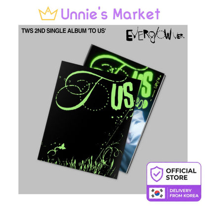 [SET/Pre-order] TWS 2nd Single Album TO US Everglow Ver KPOP Sealed + Free Gift