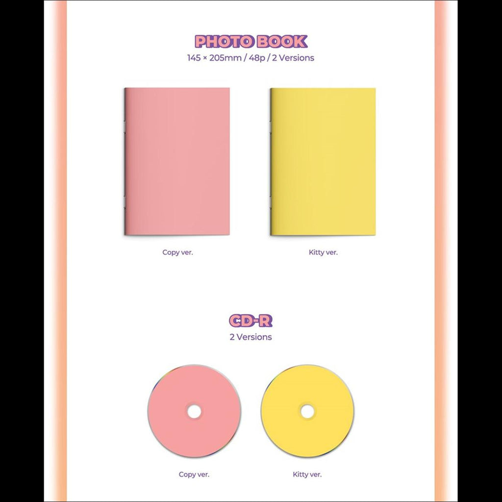 Apink CHOBOM [Copycat] 1st Single Album  / Chorong & Bomi Album