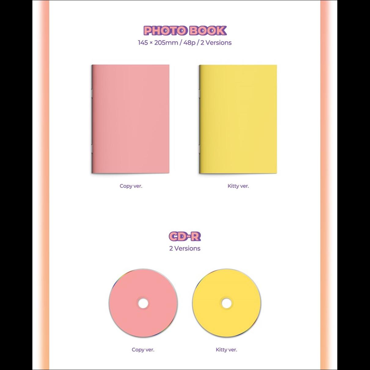 Apink CHOBOM [Copycat] 1st Single Album / Chorong & Bomi Album