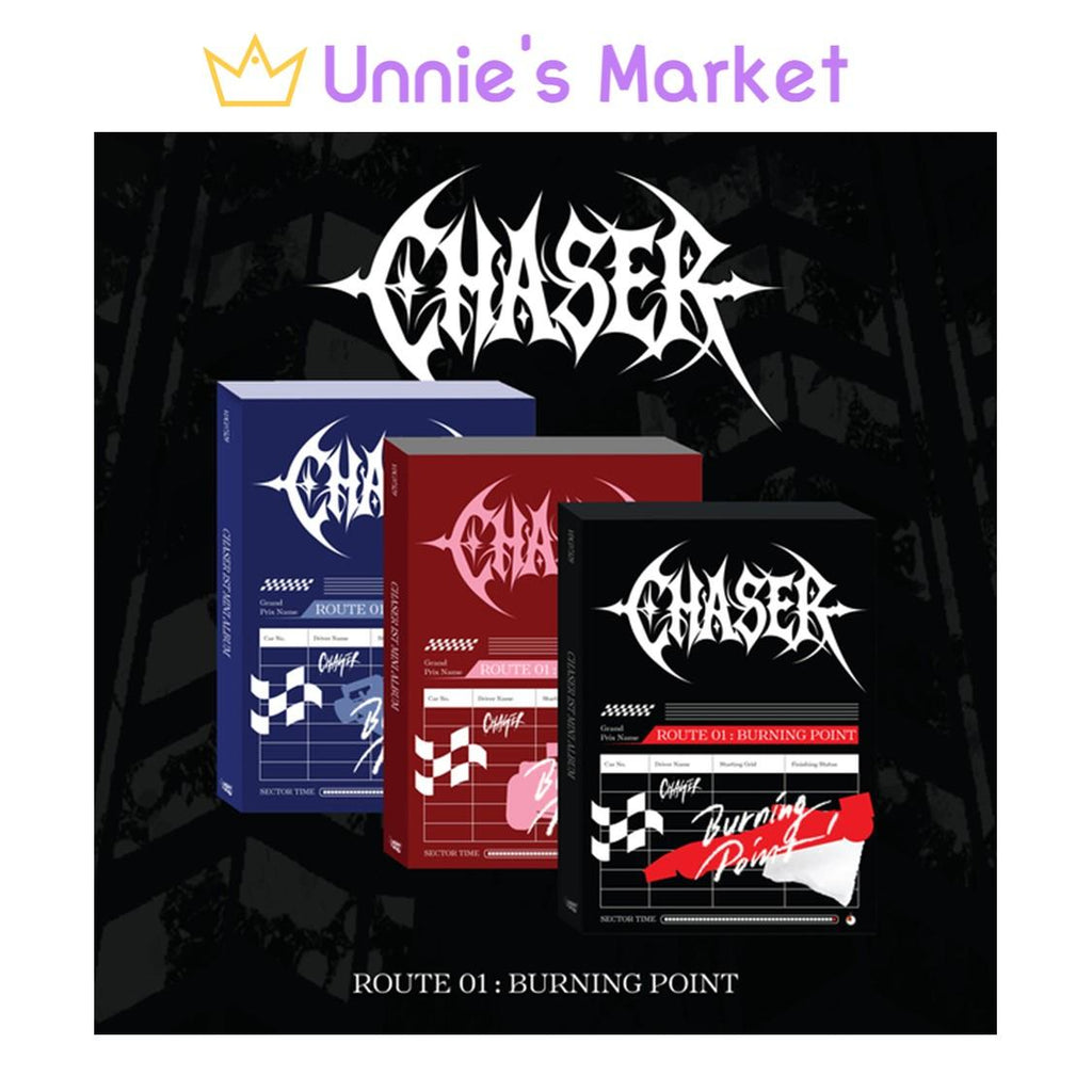 CHASER - ROUTE 01 BURNING POINT (GRID ver. / APEX ver. / OVERALL. ver) + Free Gift