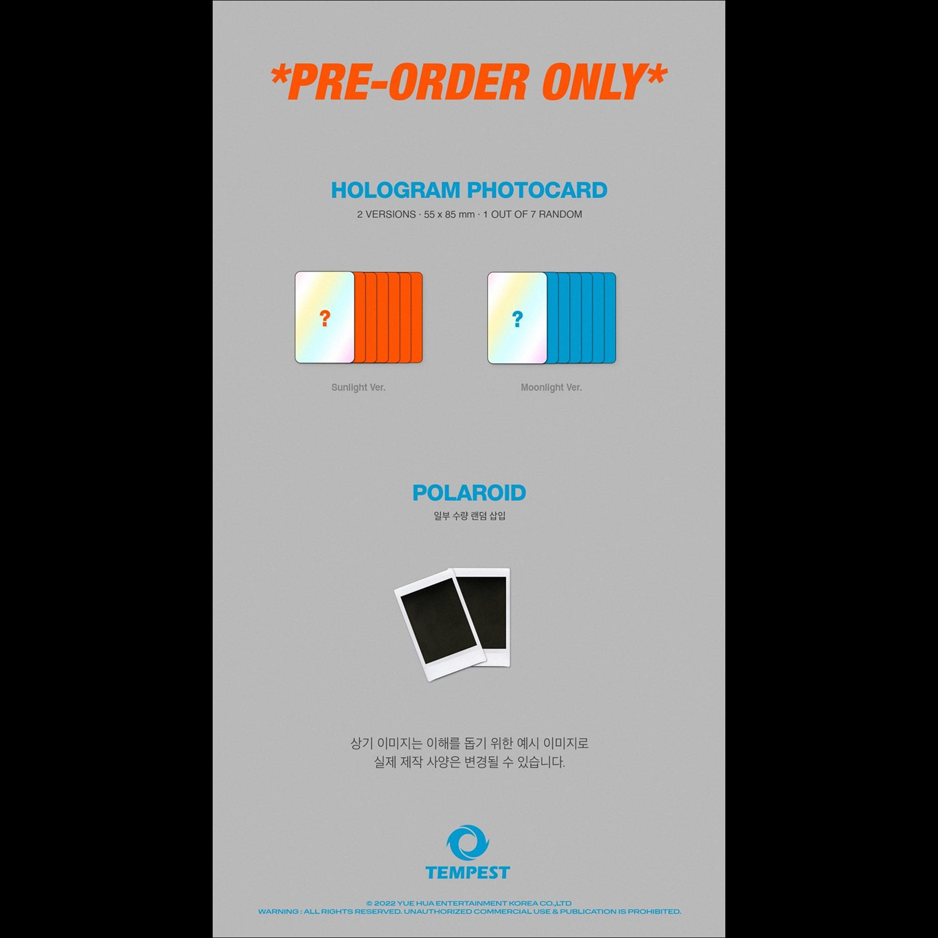 TEMPEST [SHINING UP] 2nd Mini Album
