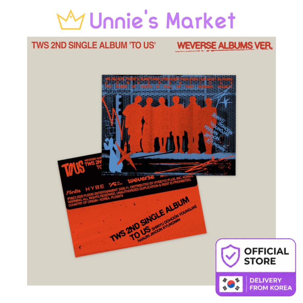 [Pre-order] TWS 2nd Single Album TO US Weverse Albums Ver KPOP Sealed + Free Gift