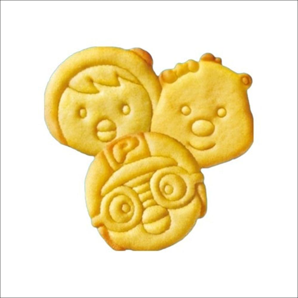 [Binggrae] Pororo and Friends Plain Crackers 65g (3 Pack) - Shelf-stable Dry Biscuits, Long Shelf Life Healthy Kids Snack