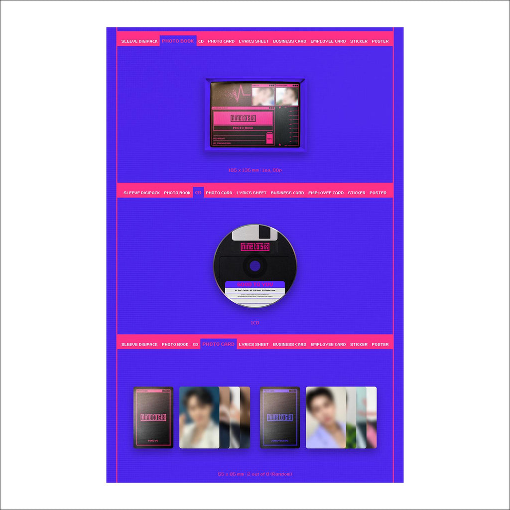 NINE to SIX [GOOD TO YOU] 1st Single Album