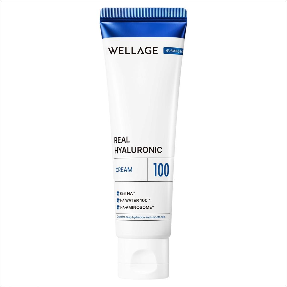 Wellage Real Hyaluronic 100 Cream 80ml – Intensive Hydration Cream