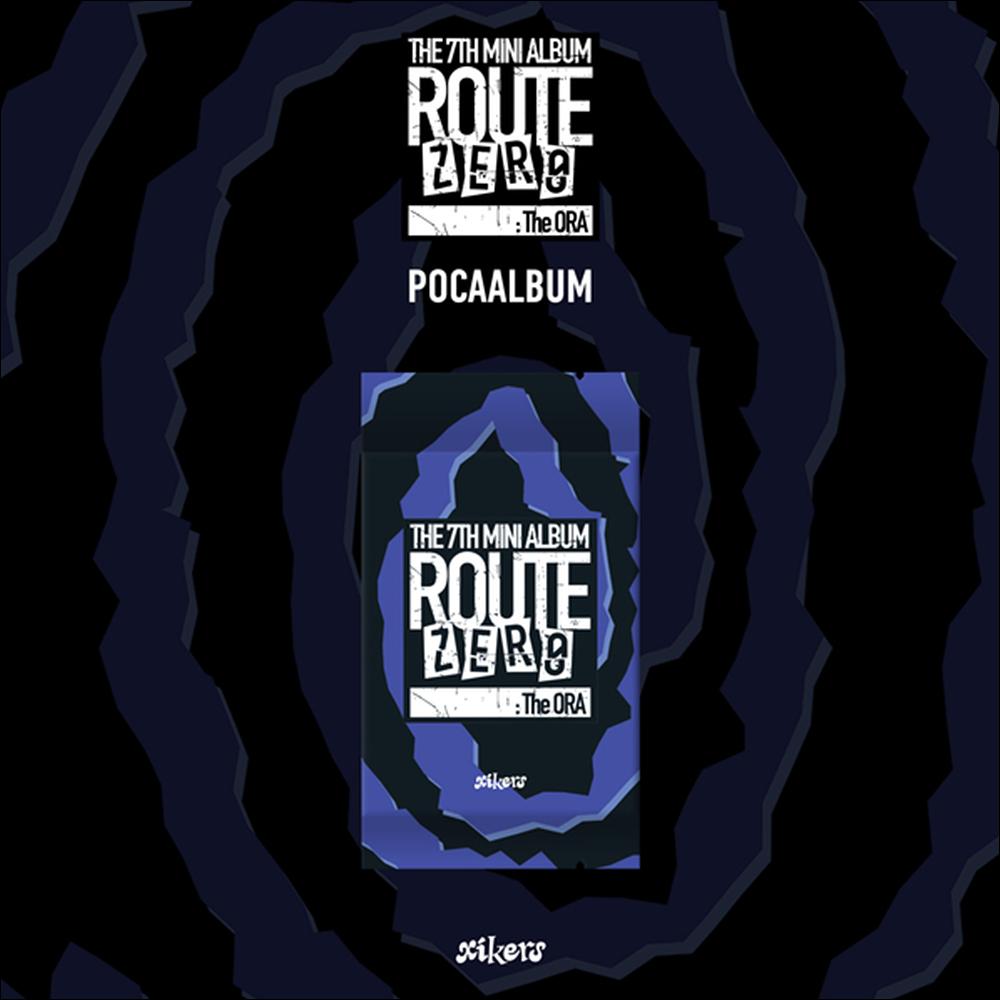 xikers 7TH MINI ALBUM [ROUTE ZERO  The ORA] (POCAALBUM) + Free Gift