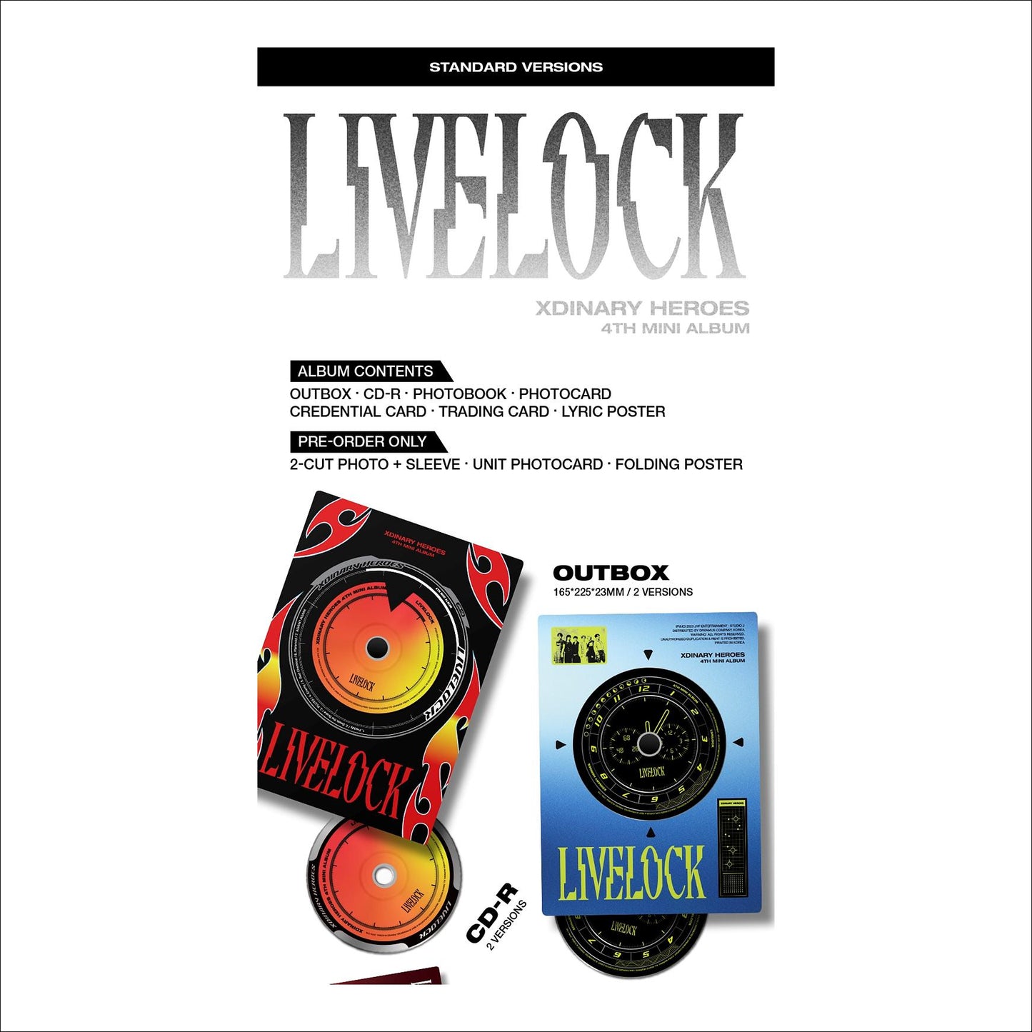 Xdinary Heroes - Livelock 4th MINI ALBUM