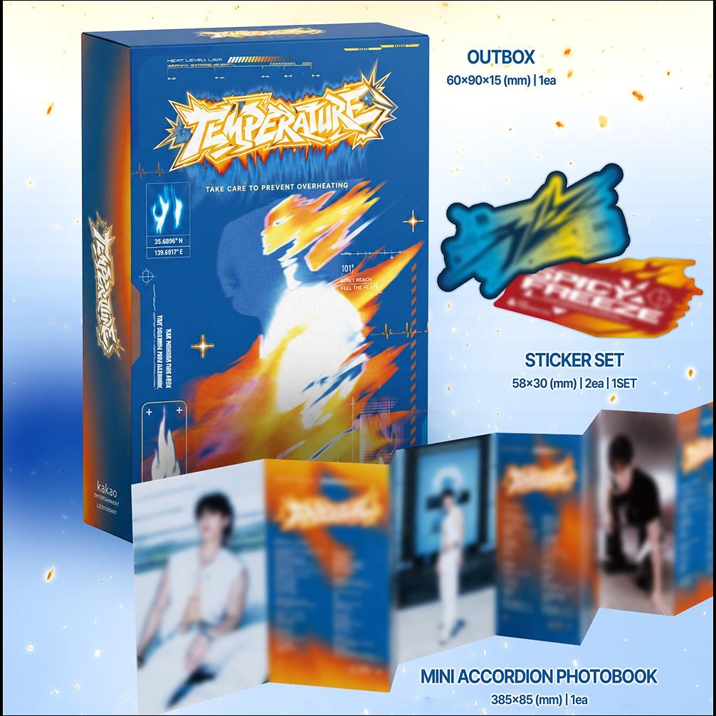[Pre-order] HUTA (BTOB) [TEMPERATURE] (PAPER VER.) KIWEE Album + Free Gift