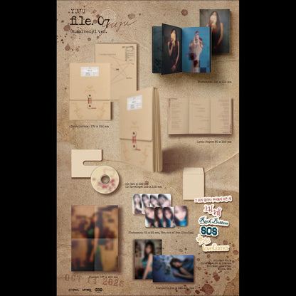 [Pre-order] YUJU GFRIEND 4th Mini Album file 07 KPOP Album Sealed (Unsolved #01 Ver./Unsolved #02 Ver.) + Free Gift