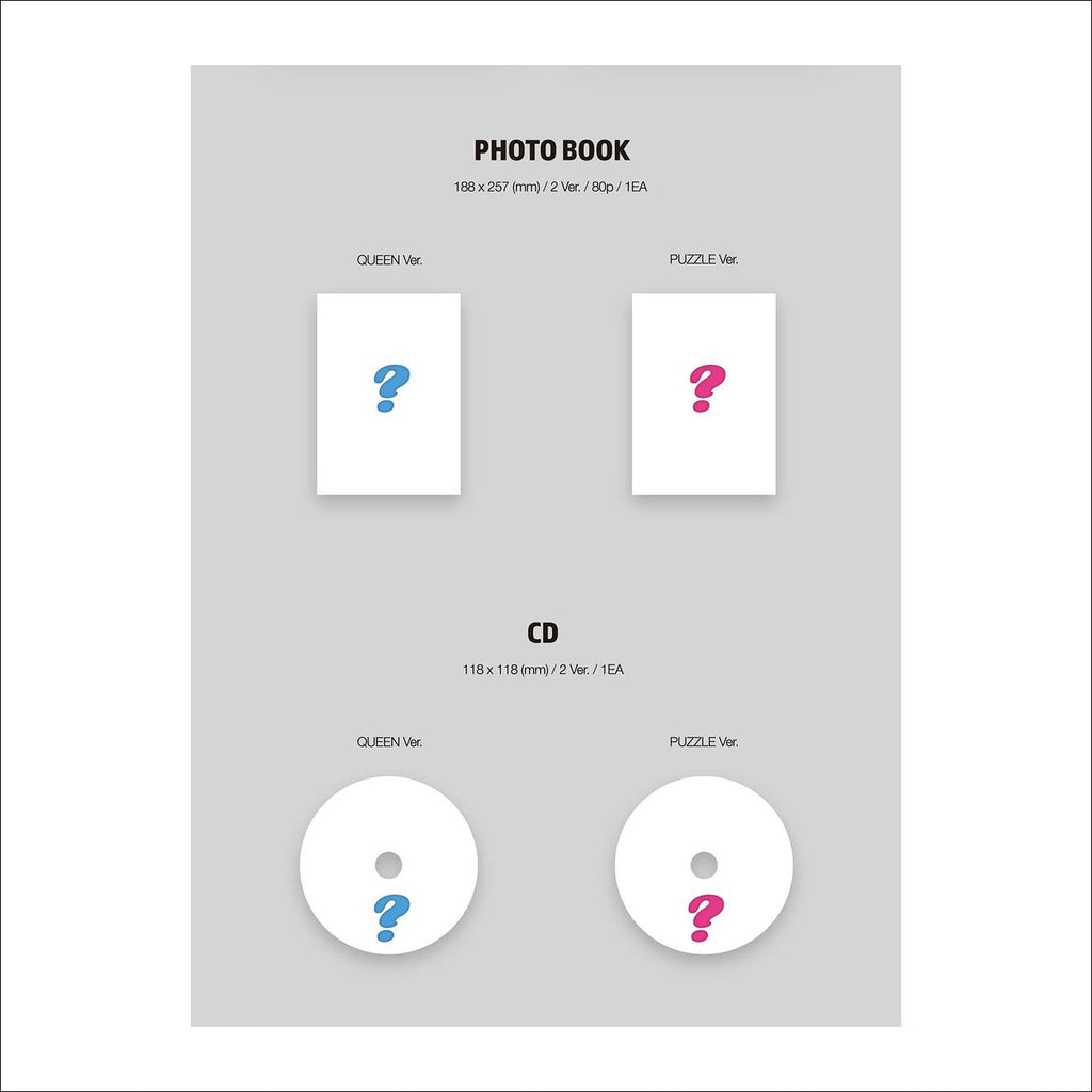 EL7Z UP(U+P) [7+UP] Album(QUEEN VER. / PUZZLE VER.)