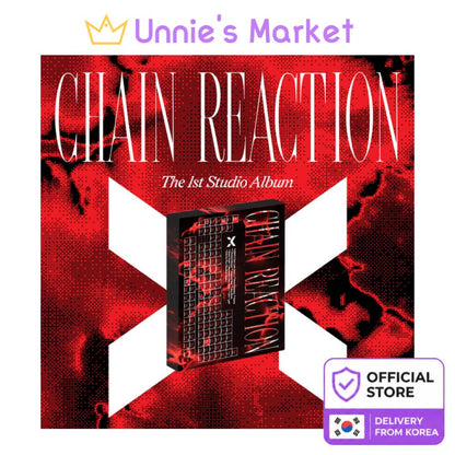 [Pre-order] X:IN Chain Reaction CD Ver KPOP Album Sealed + Free Gift