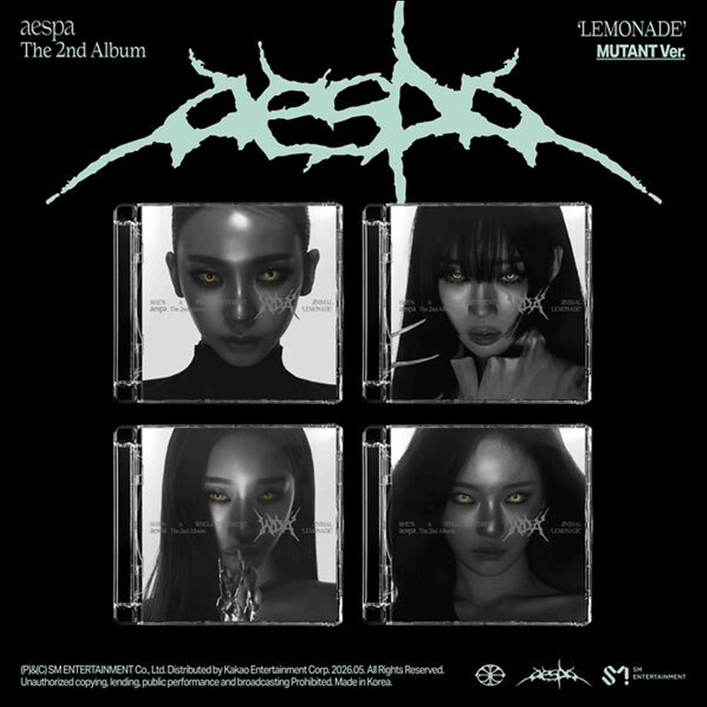 aespa [LEMONADE] MUTANT Ver. 2nd Album + Free Gift