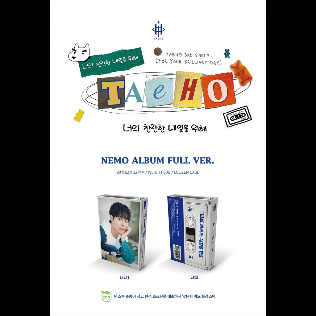 TAEHO - For Your Brilliant Day Nemo Album Full Ver. / 3rd Single Album