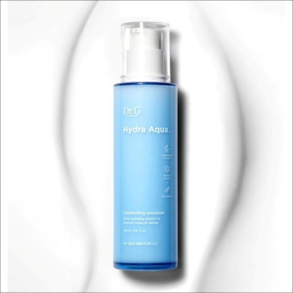 Dr.G Hydra Aqua Skin Care 2-Item Set (Toner 200ml + Emulsion 150ml / Includes Toner 20ml + Emulsion 20ml Travel Sizes)