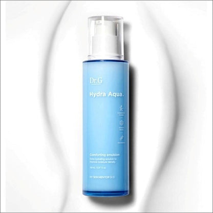 Dr.G Hydra Aqua Skin Care 2-Item Set (Toner 200ml + Emulsion 150ml / Includes Toner 20ml + Emulsion 20ml Travel Sizes)