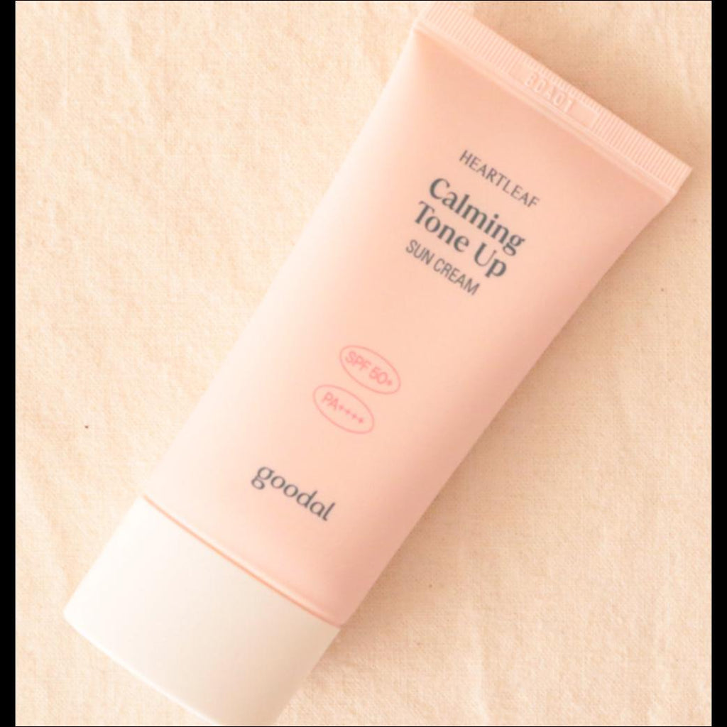 [Goodal] Houttuynia Cordata Calming Moisture Tone Up Sun Cream SPF50+ PA++++ Duo Set - 50ml x 2 (1+1 Pack) | Olive's K-beauty