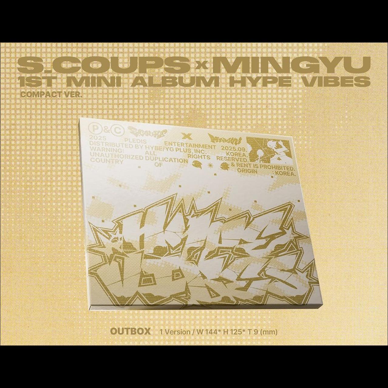 S.COUPS X MINGYU (SEVENTEEN) - HYPE VIBES COMPACT Ver. 1st Mini Album