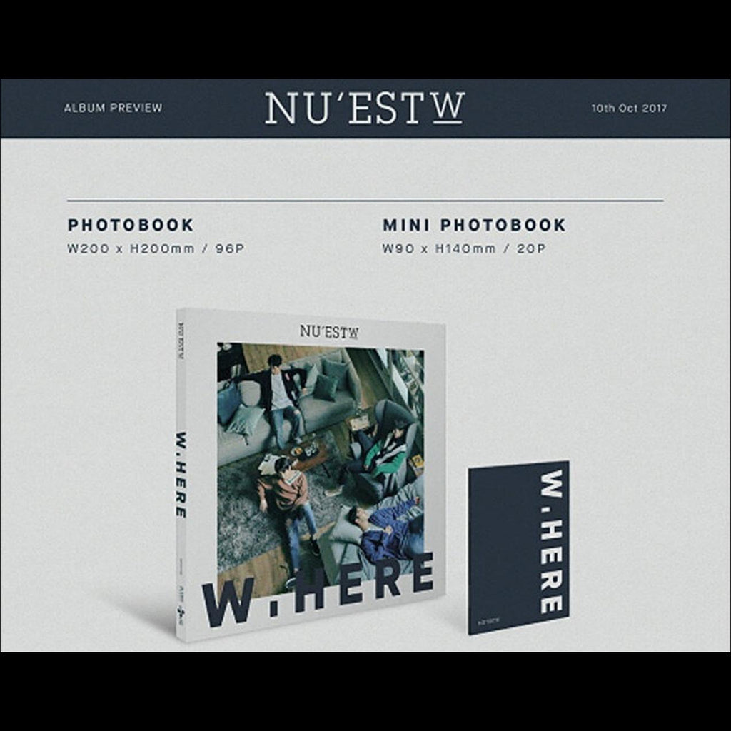 NUEST W [W, HERE] Album (Random)