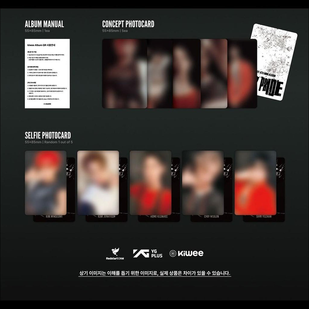 TIOT [MY PRIDE] MY PRIDE Ver. (Platform album) + Free Gift