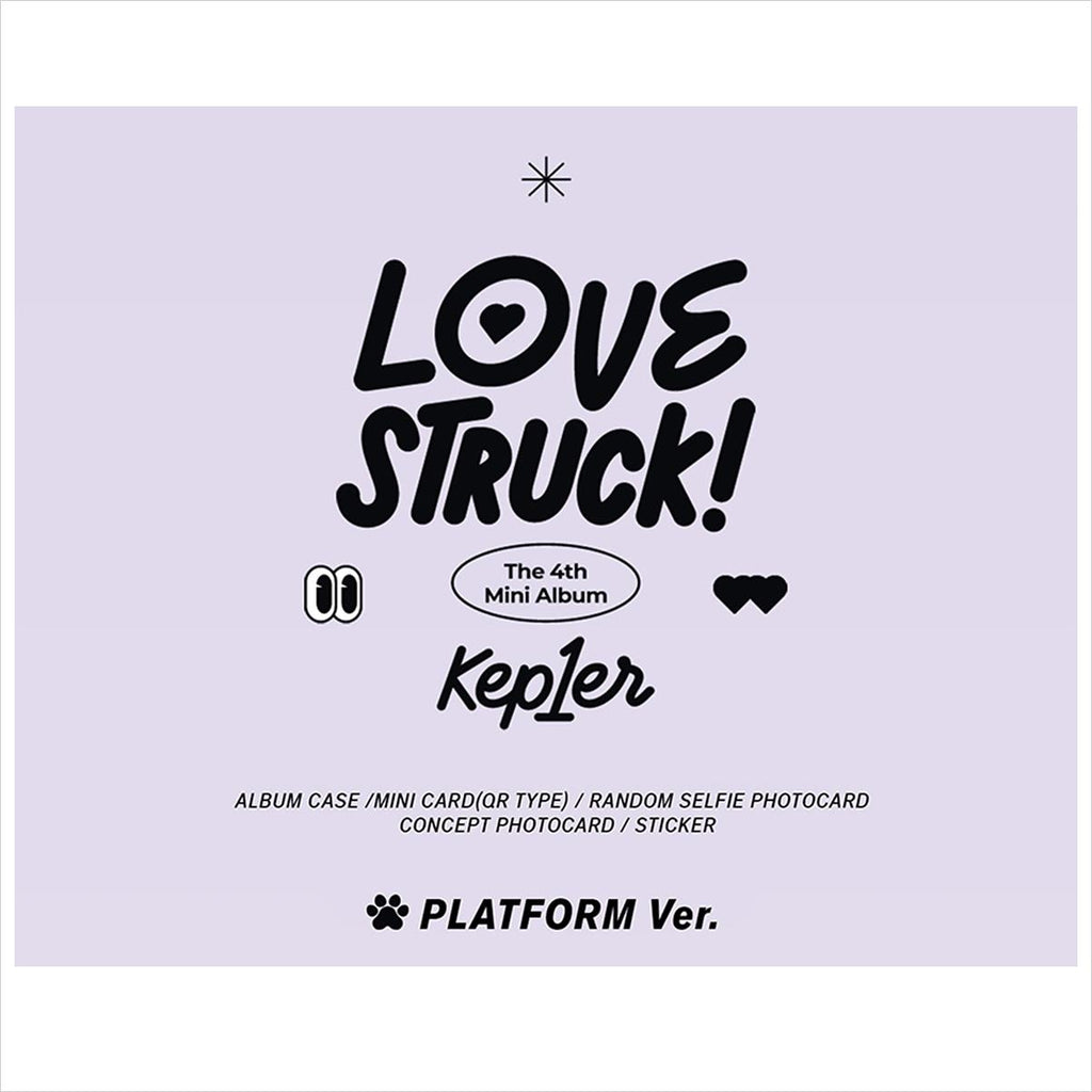 Kep1er - LOVESTRUCK! Platform Ver. / Free Gift
