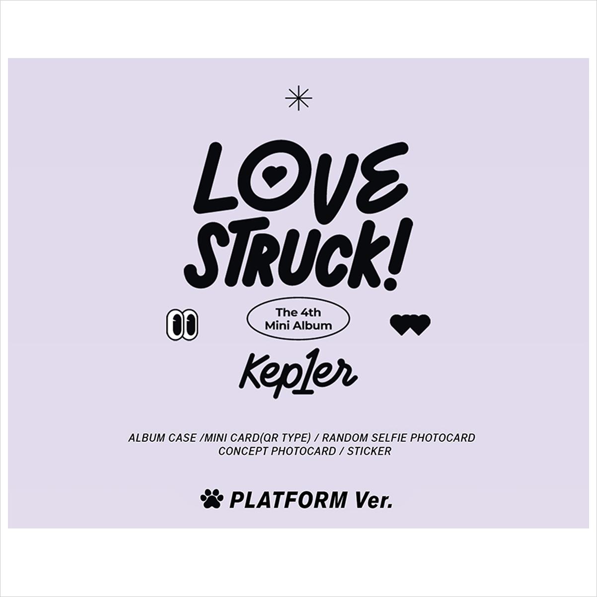 Kep1er - LOVESTRUCK! Platform Ver. / Free Gift