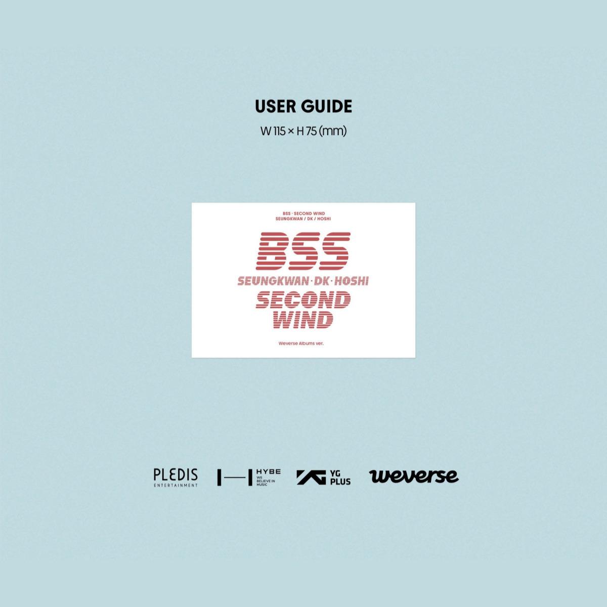 BSS (SEVENTEEN) - SECOND WIND Weverse Album ver.