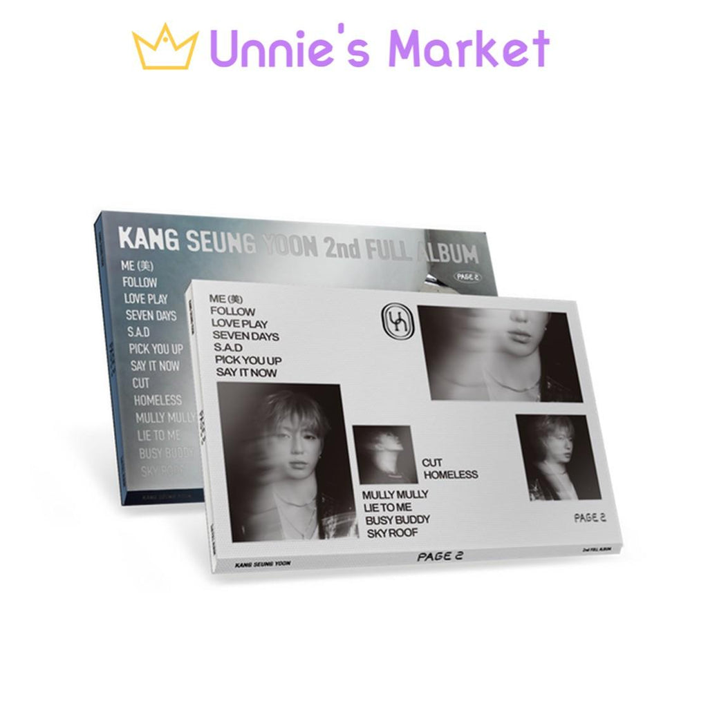 KANG SEUNG YOON (WINNER) - PAGE 2 (INTRO ver. / OUTRO ver.) + Free Gift
