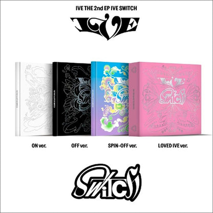IVE [IVE SWITCH] 2nd Mini Album (ON ver. / OFF ver. / SPIN-OFF ver. / LOVED IVE ver.)