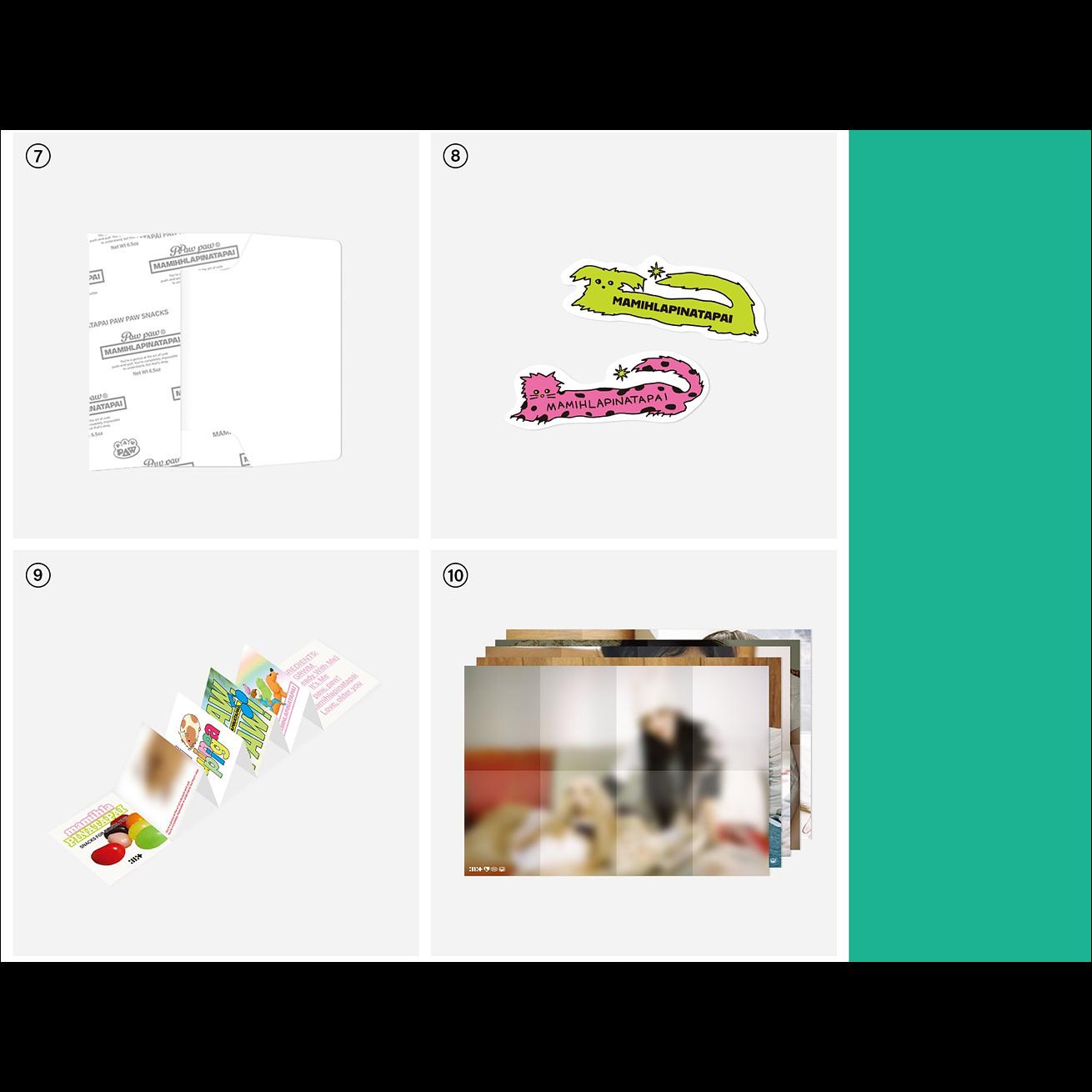 ILLIT [MAMIHLAPINATAPAI] PAW PAW ver. + Free Gift