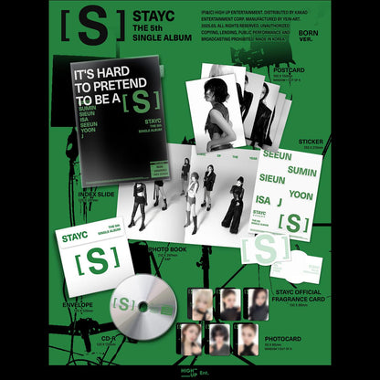 [SITE POB] STAYC [S] (ON AIR Ver. / BORN Ver.) / The 5th Single Album
