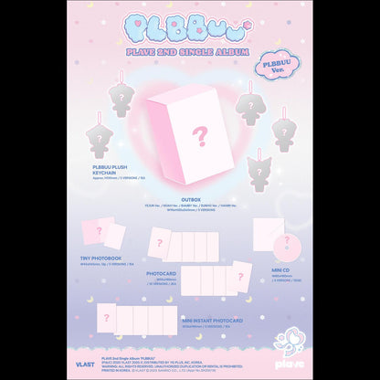 PLAVE [PLBBUU] POCA ALBUM Ver. 2nd Single Album + Free Gift