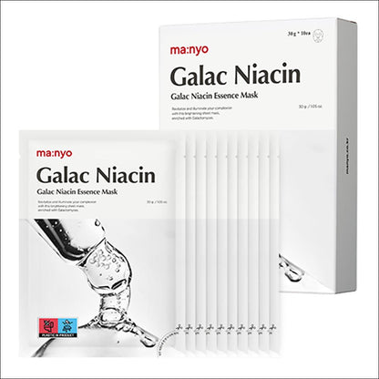 ma:nyo - Galac Niacin Essence Mask 10 Sheets
