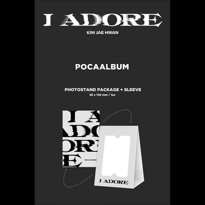 KIM JAE HWAN - I Adore POCA Ver. Album