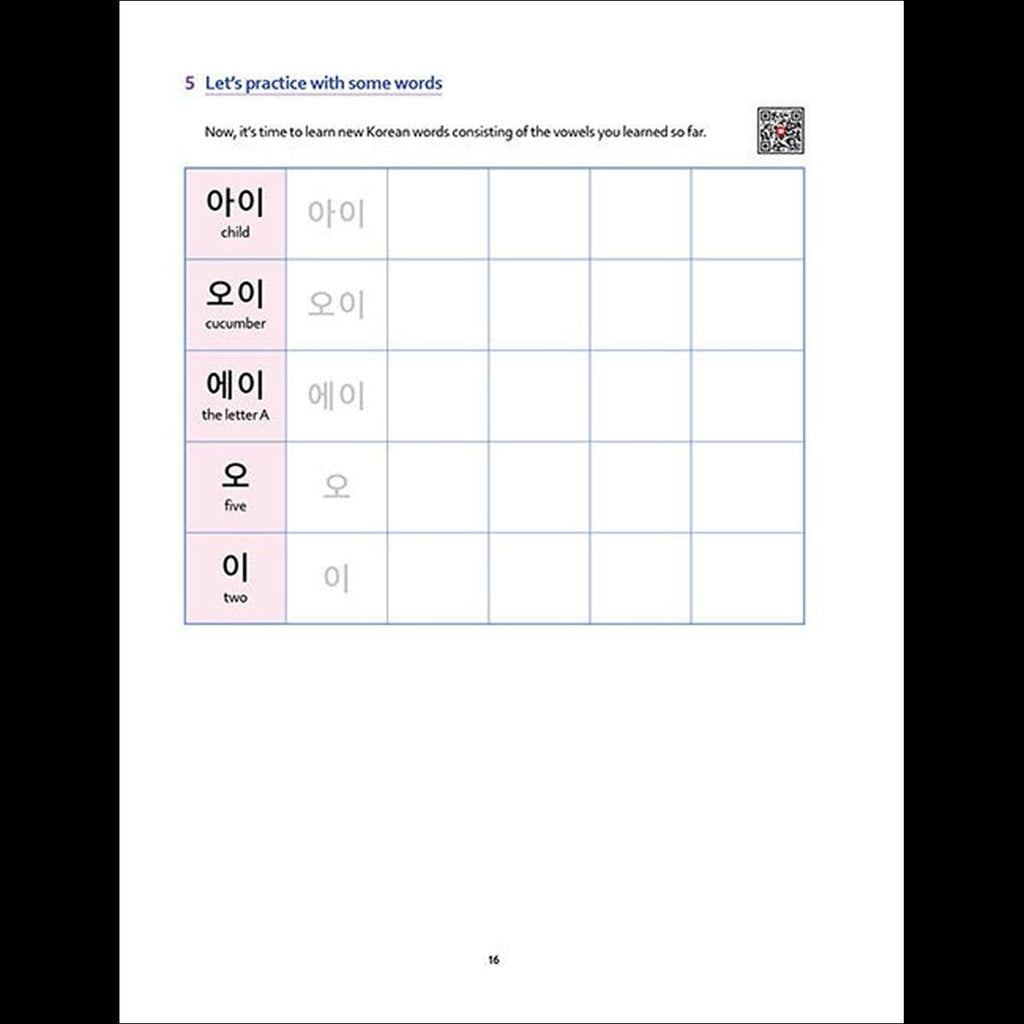 Easy Learning Hangeul for Beginners: Simple and Easy Self-Study Book for Mastering Hangeul