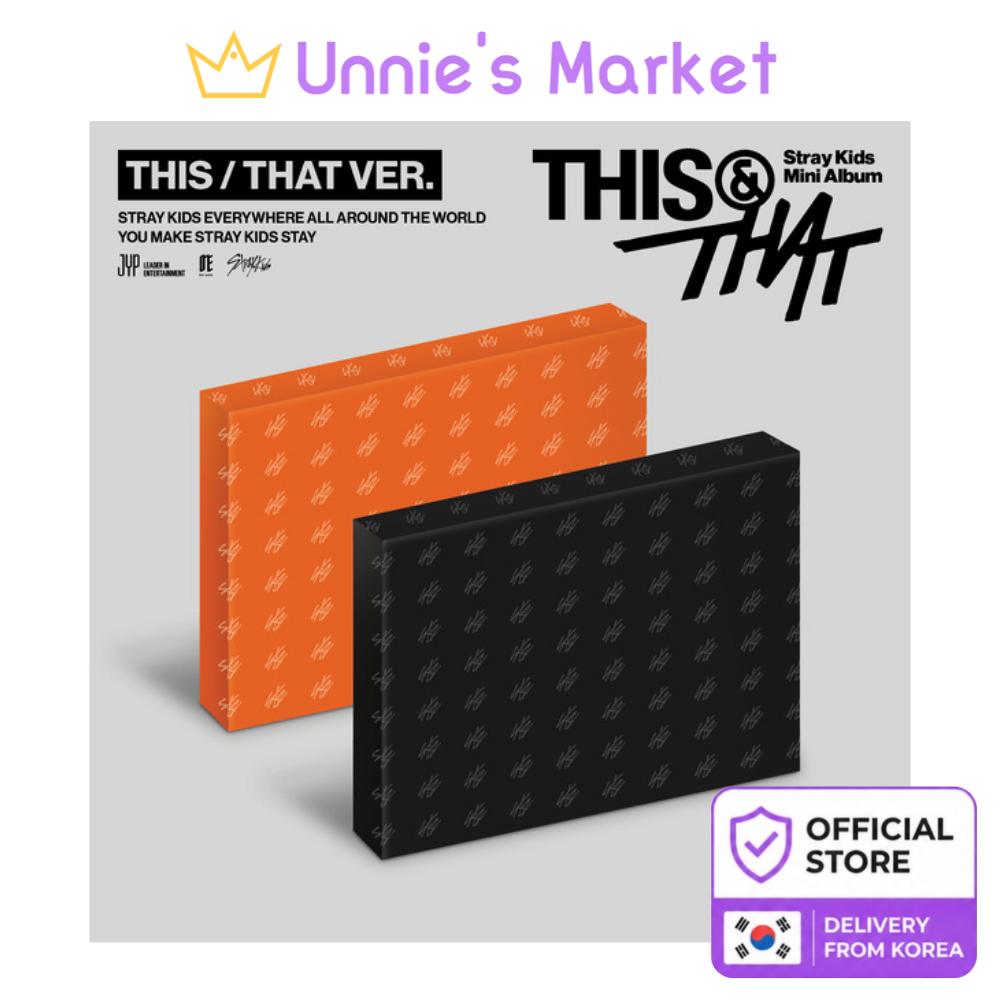 [Pre-order] Stray Kids [THIS & THAT] (THIS VER., THAT VER.) Mini Album + Free Gift