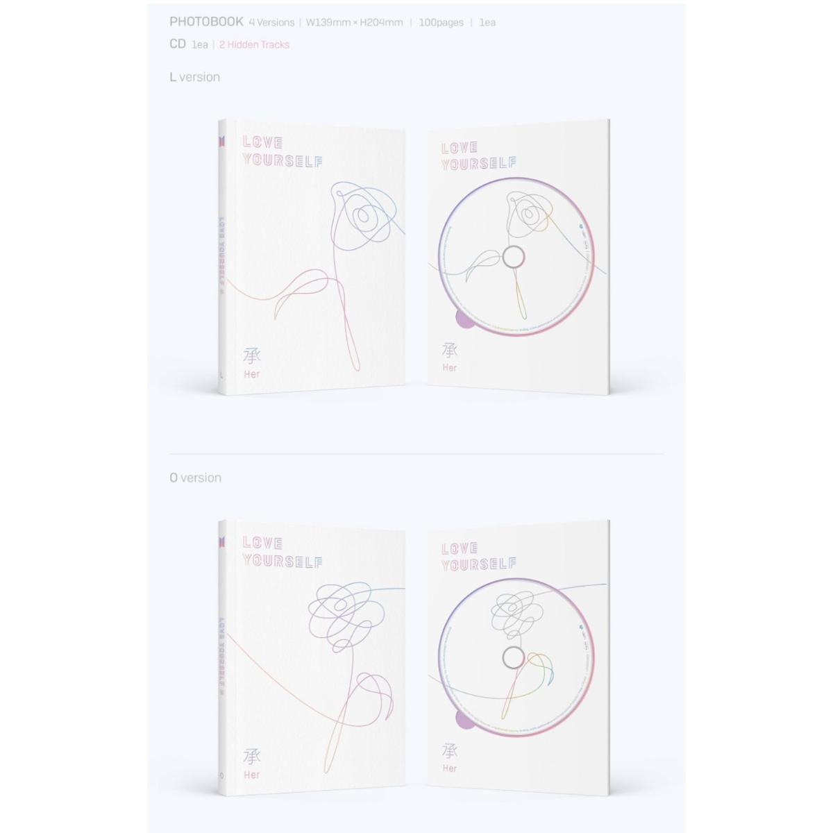BTS LOVE YOURSELF HER Album