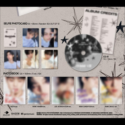 EVNNE [Backtalk] Digipack ver. / 1st Single Album + Free Gift