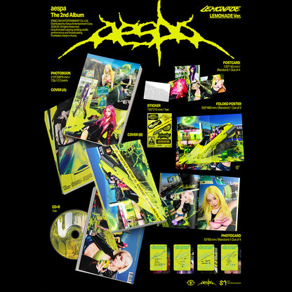 aespa [LEMONADE] LEMONADE Ver. 2nd Album + Free Gift
