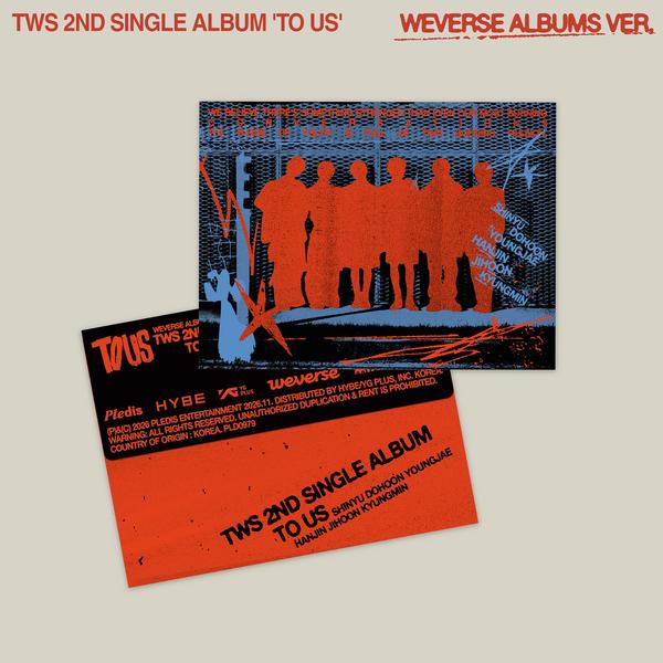 [Pre-order] TWS 2nd Single Album TO US Weverse Albums Ver KPOP Sealed + Free Gift