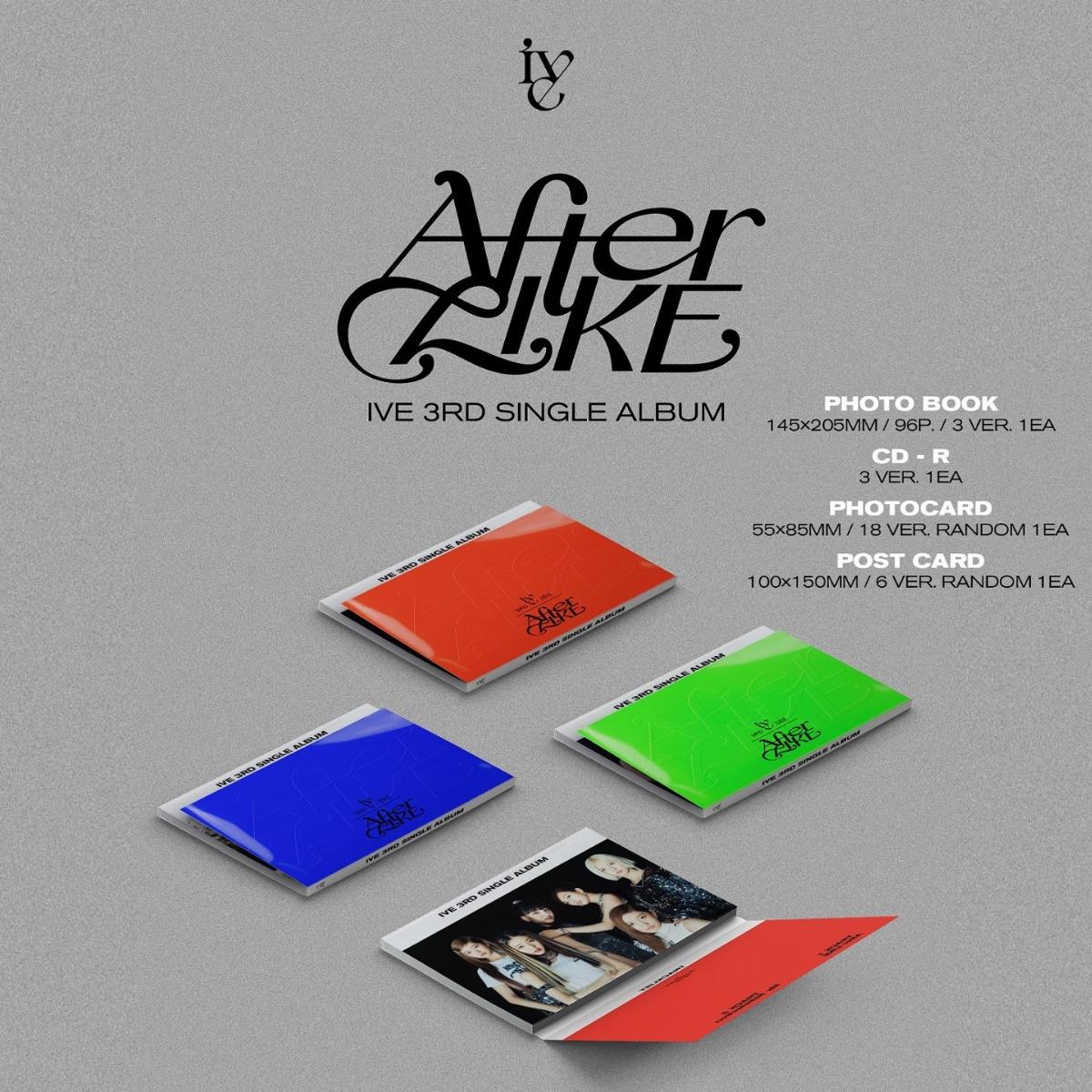 IVE - After LIKE Photo Book Ver. Album (Random)