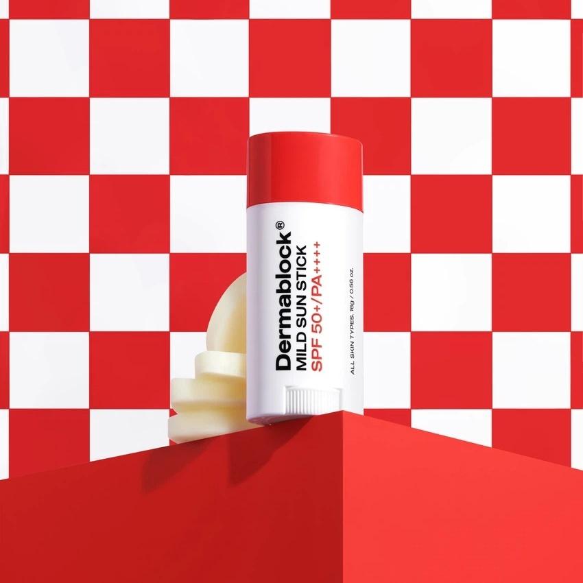 [Dermablock] Mild Sun Stick - SPF50+ PA++++ Sensitive Skin Soothing Sunscreen by Cell Fusion C, 16g | Olive's K-beauty