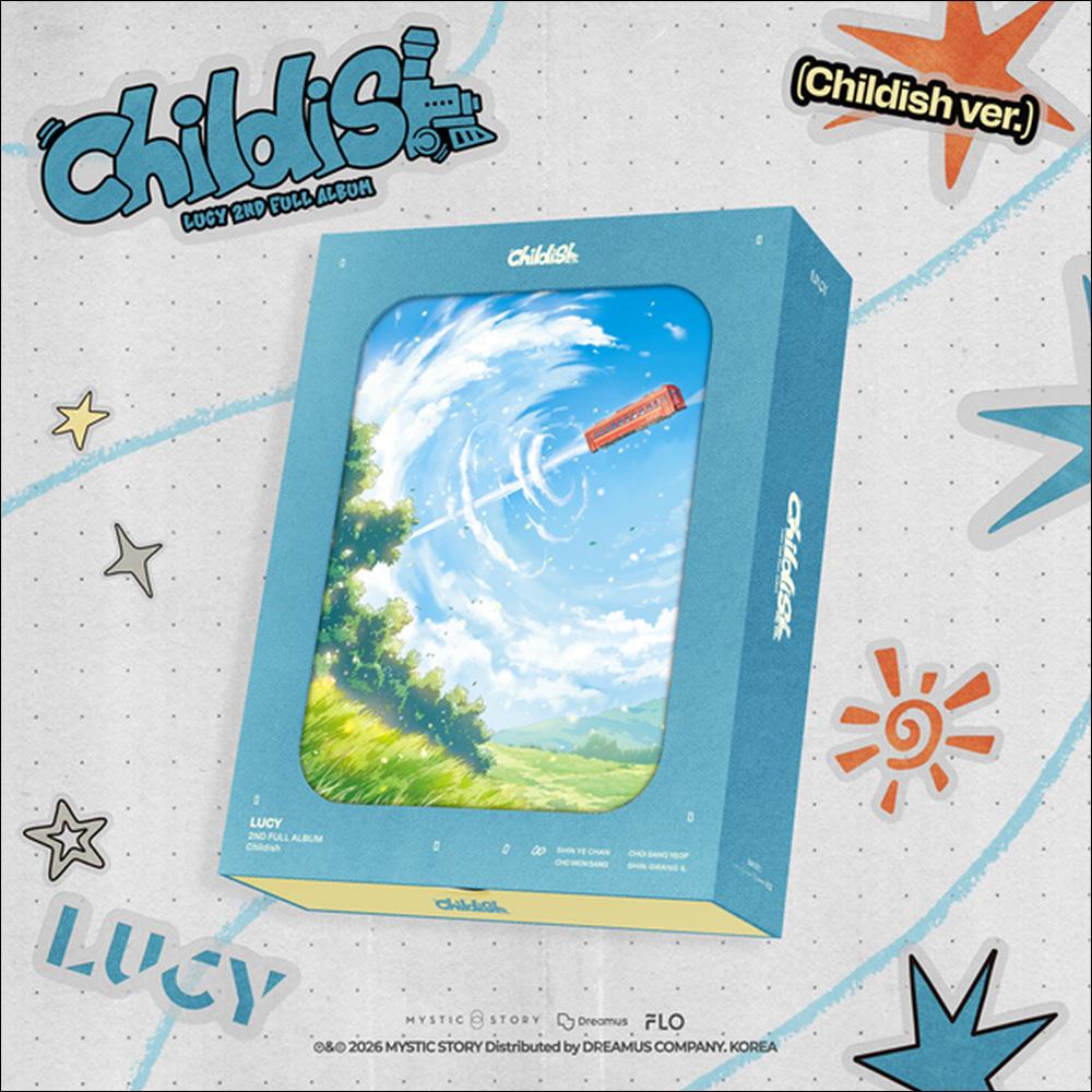 LUCY 2nd Album Childish (Childish Ver.) + Free Gift