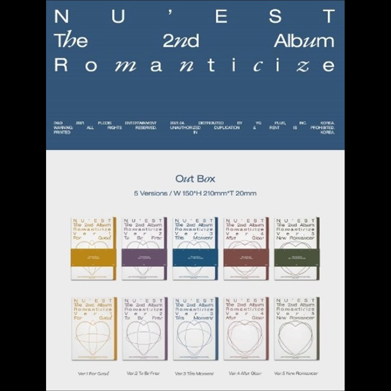 NU'EST 2nd Album [Romanticize]