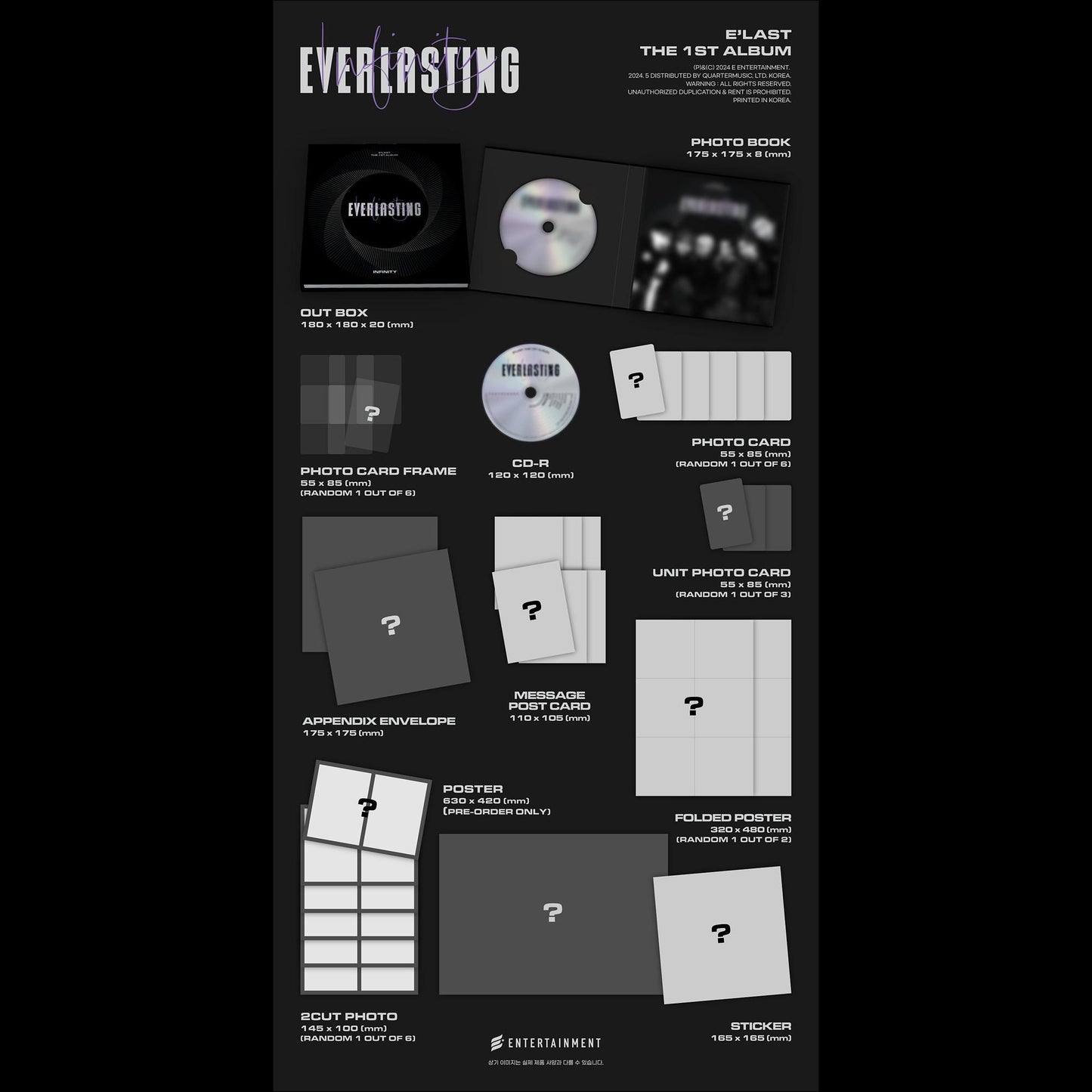 E'LAST - [EVERLASTING] Infinity ver. / Eternity ver.