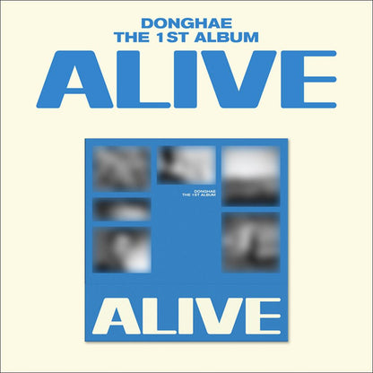 DONGHAE (SUPER JUNIOR) - ALIVE PHOTOBOOK VER. / 1st Album + Free Gift